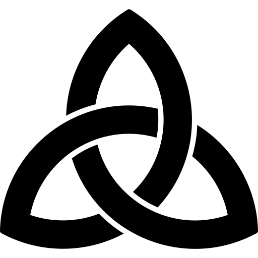 triquetra Generic Glyph icono