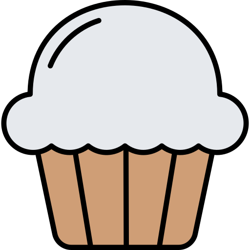 Dessert Generic Outline Color icon