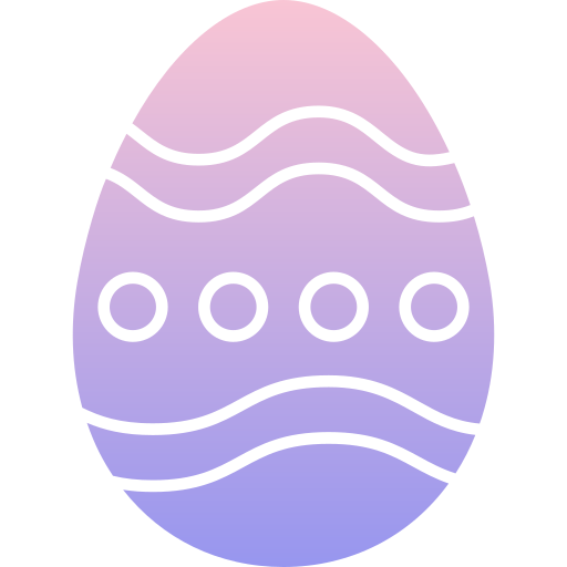 пасхальное яйцо Generic Flat Gradient иконка