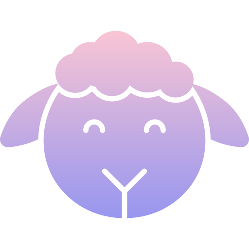 Lamb Generic Flat Gradient icon