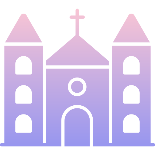 chiesa Generic Flat Gradient icona