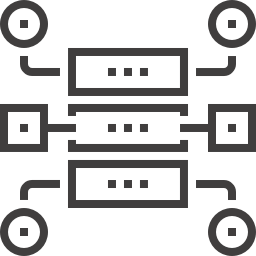 Сервер Maxim Flat Lineal иконка