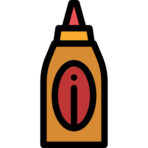 Mustard Detailed Rounded Lineal color icon