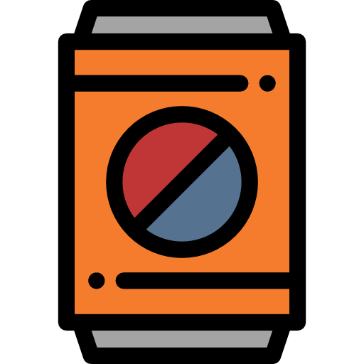 ソーダ Detailed Rounded Lineal color icon