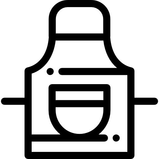 Apron Detailed Rounded Lineal icon