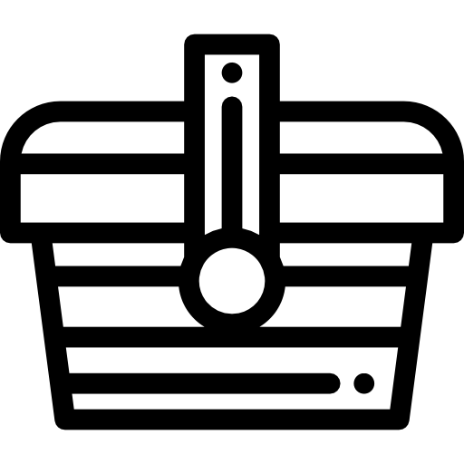 Basket Detailed Rounded Lineal icon