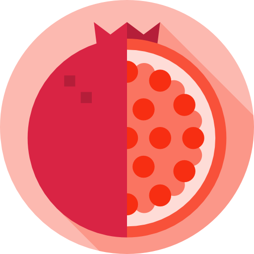 granat Flat Circular Flat ikona