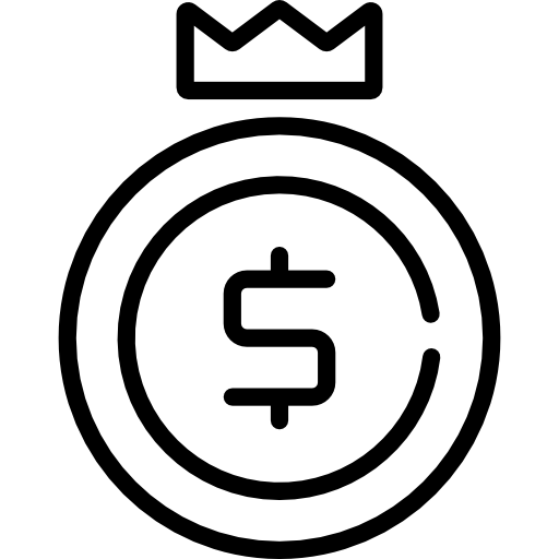 dinero Special Lineal icono