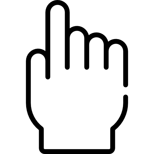 ręka Special Lineal ikona