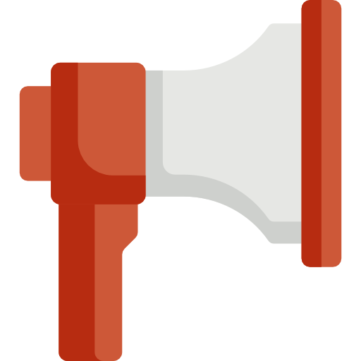 Megaphone Special Flat icon
