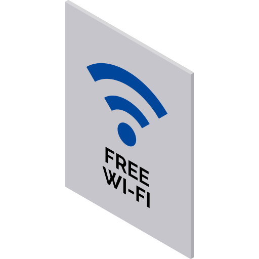 Wifi Isometric Flat icon