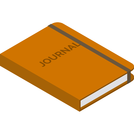 Journal book Isometric Flat icon