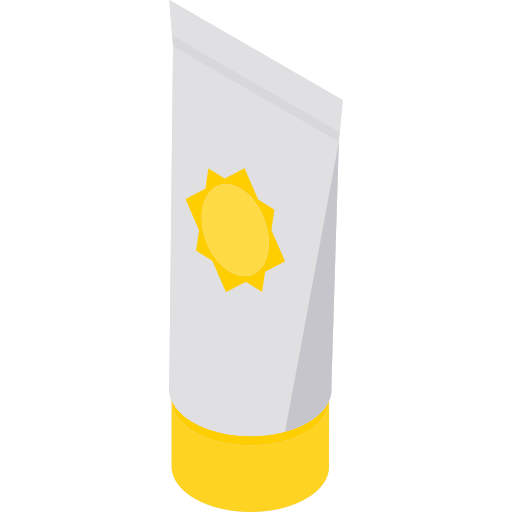 Sun cream Isometric Flat icon