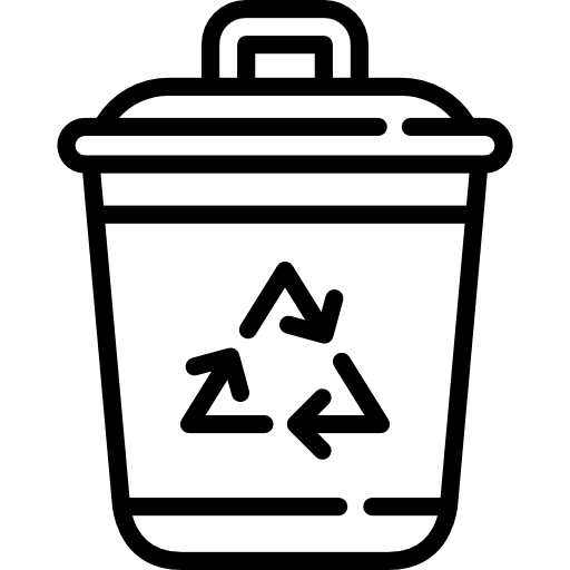 쓰레기통 Special Lineal icon