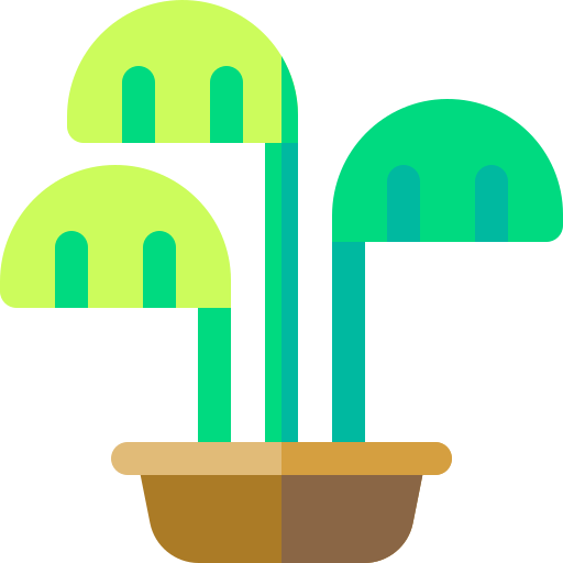 planta Basic Rounded Flat icono