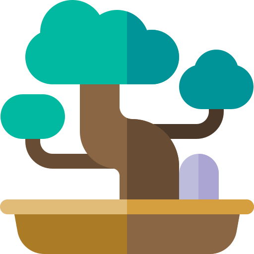 bonsai Basic Rounded Flat icon