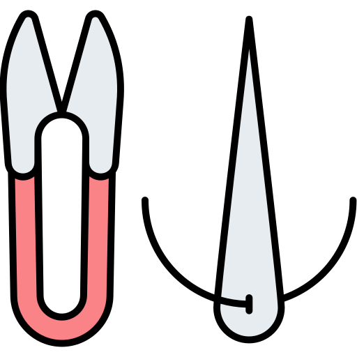 narzędzia do szycia Generic Outline Color ikona
