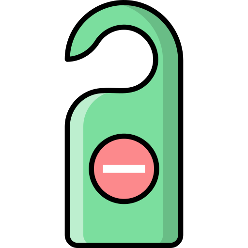 appendiabiti per porta Generic Outline Color icona