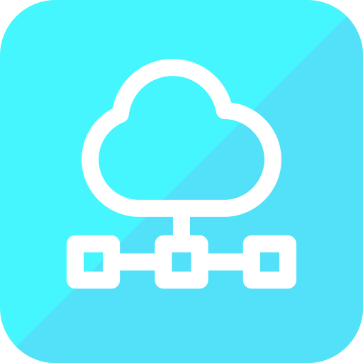 serwer w chmurze Generic Flat ikona