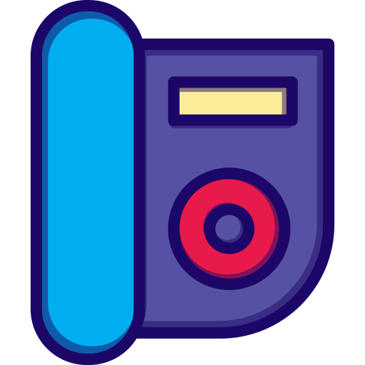 telefonhörer Generic Outline Color icon