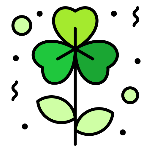 Clover Generic Outline Color icon
