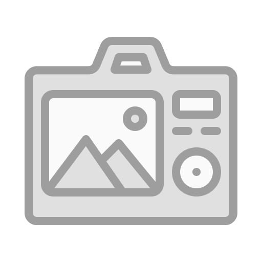 cámara réflex digital Generic Grey icono