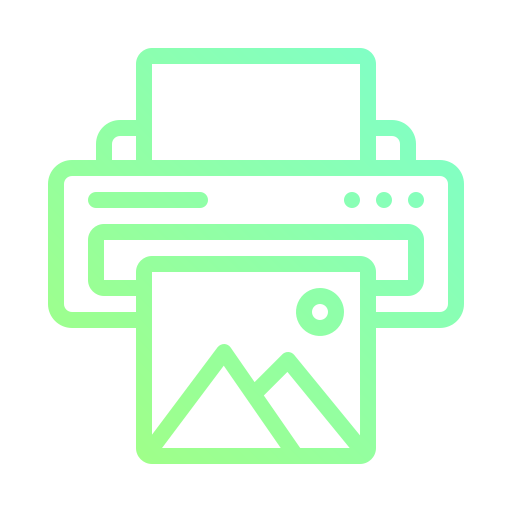 Printer Generic Gradient icon