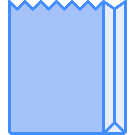 Бумажный пакет Generic Blue иконка
