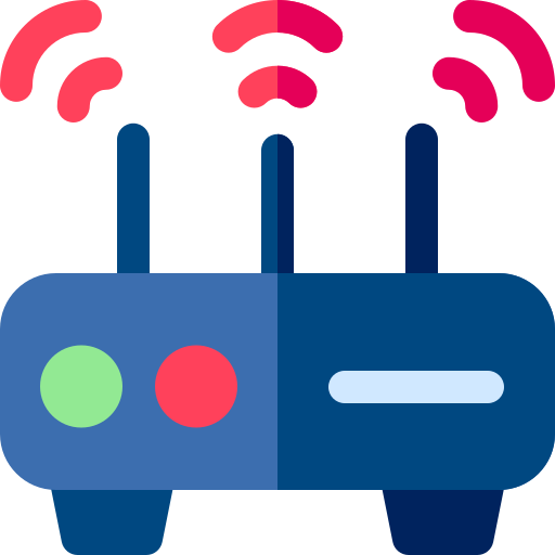 modem Basic Rounded Flat ikona