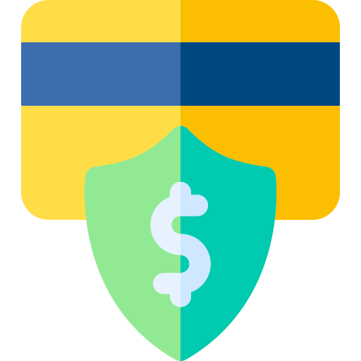 sichere bezahlung Basic Rounded Flat icon