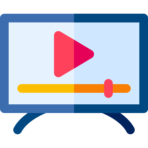 tv-monitor Basic Rounded Flat icon
