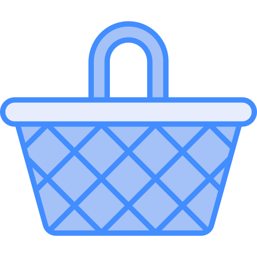 panier Generic Blue Icône