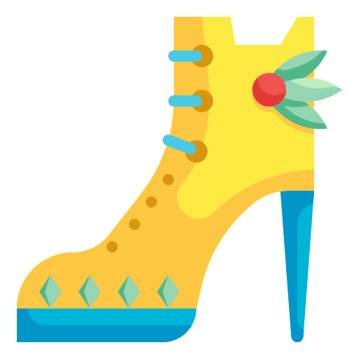 high heels Wanicon Flat icon