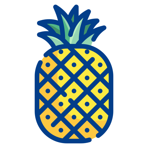 ananas Wanicon Lineal Color icon