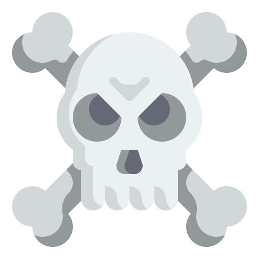 Skull Wanicon Flat icon