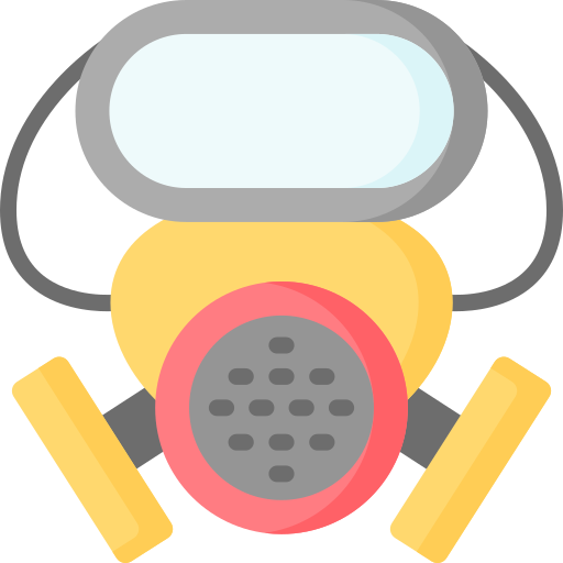 gasmaske Special Flat icon