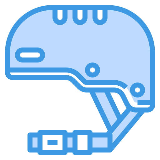 Helmet itim2101 Blue icon