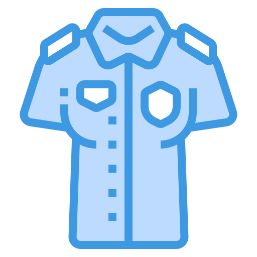 Shirt itim2101 Blue icon
