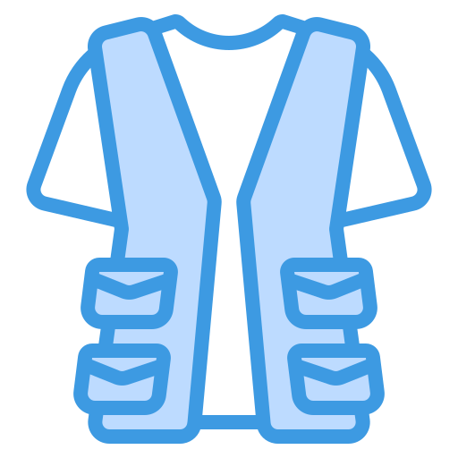 양복 조끼 itim2101 Blue icon