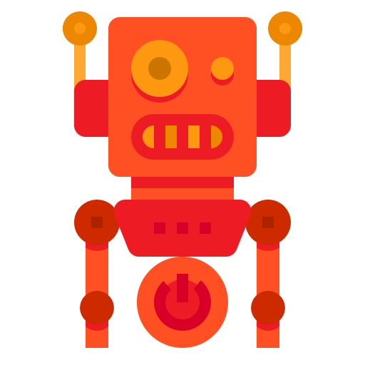 robot itim2101 Flat icona