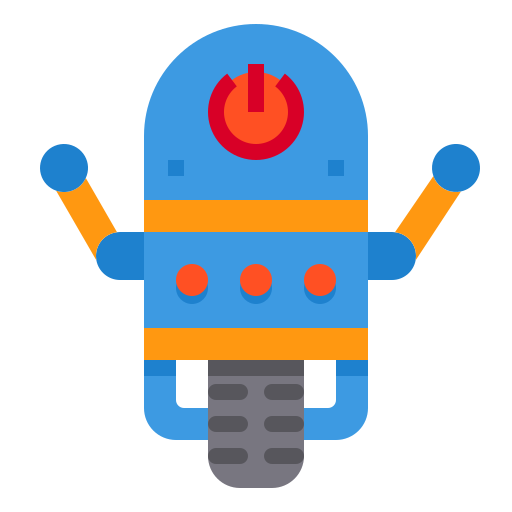 roboter itim2101 Flat icon