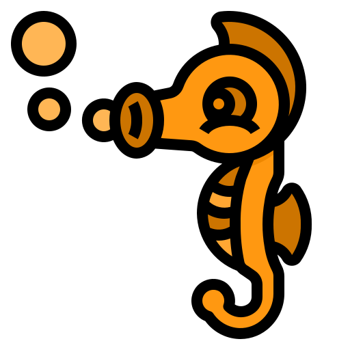 Seahorse itim2101 Lineal Color icon