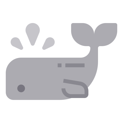 Whale itim2101 Flat icon