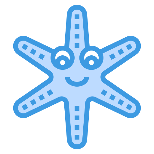 Морская звезда itim2101 Blue иконка