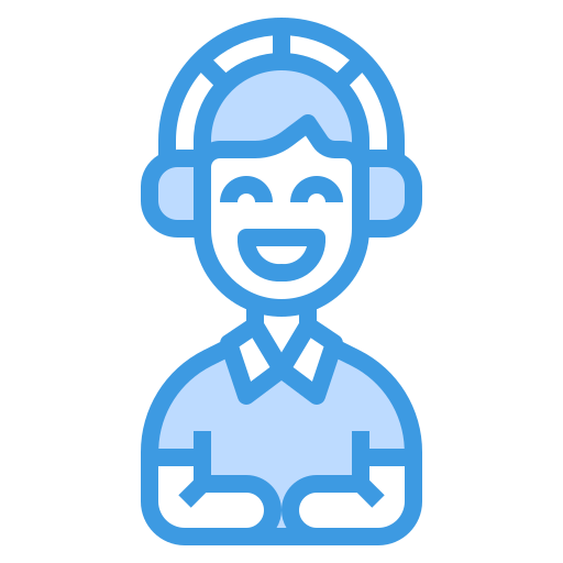 auricular itim2101 Blue icono
