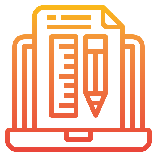 computer portatile itim2101 Gradient icona