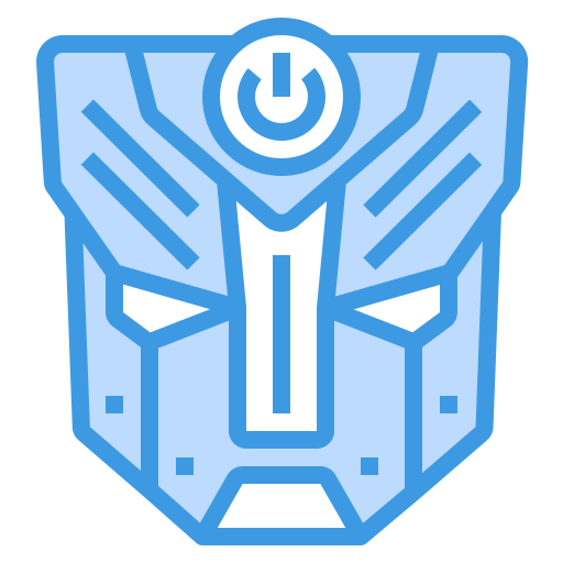 roboter itim2101 Blue icon