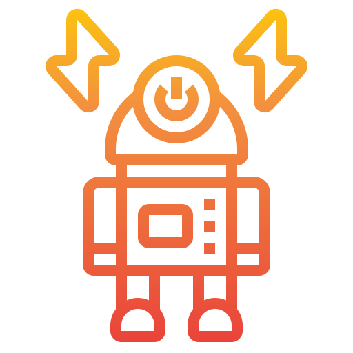 robot itim2101 Gradient icono