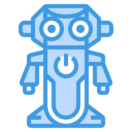 로봇 itim2101 Blue icon