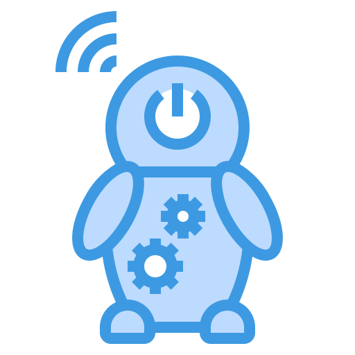 robot itim2101 Blue icona